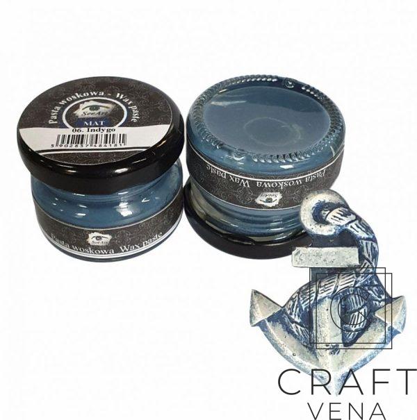PAST_WOSK_INDY_20ML PAST_WOSK_INDY_20ML pasta woskowa SeeArt