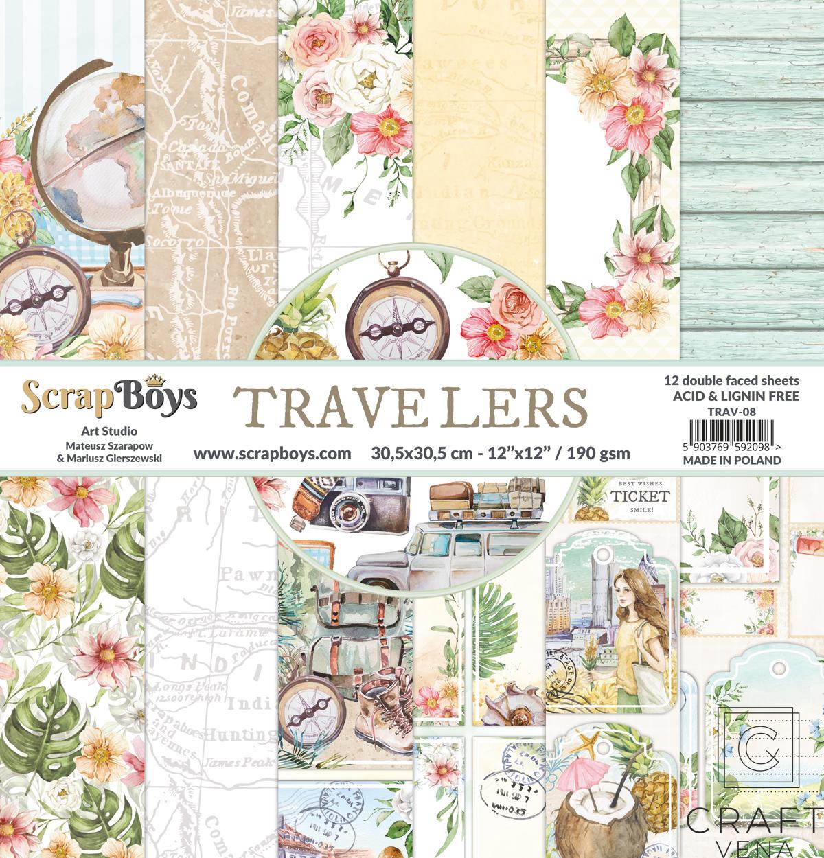 TRAV-08 Travelers Scrap Boys