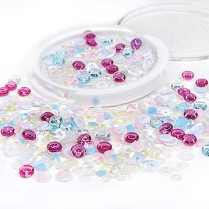 sqc-151 Picket Fence Studios; Sequin Mix Plus - On a Cloudy Day