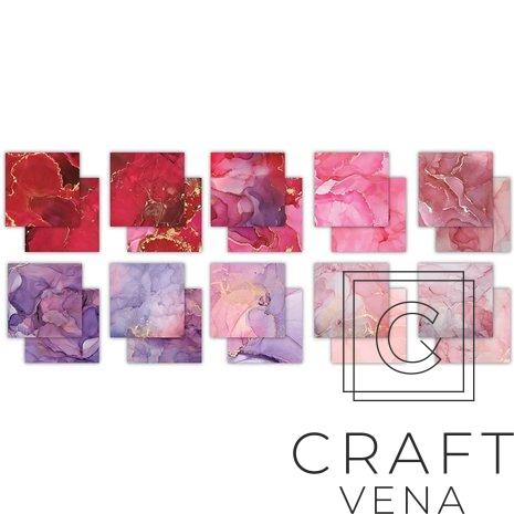 CCEPAD022 Craft Consortium; The Essentials Ink Drops - Rose