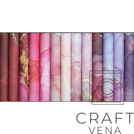 CCEPAD022B Craft Consortium; The Essentials Ink Drops - Rose