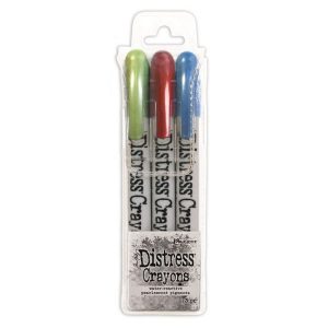 TSCK81173 Distress Pearl Crayons Holiday Set 3