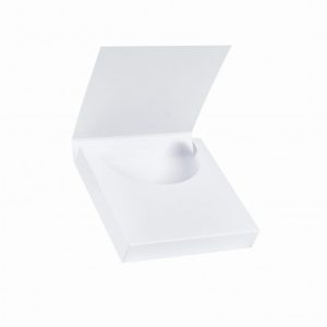 68F3-59487 Czekoladownik mini kwadratowy - biały 10x10x1,8
