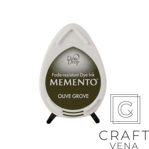 MD-000-708 MD-000-708 Memento Dew Drop Ink Pad Olive Grove