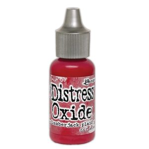 TDR82385 Distress Oxide Reinker Lumberjack Plaid