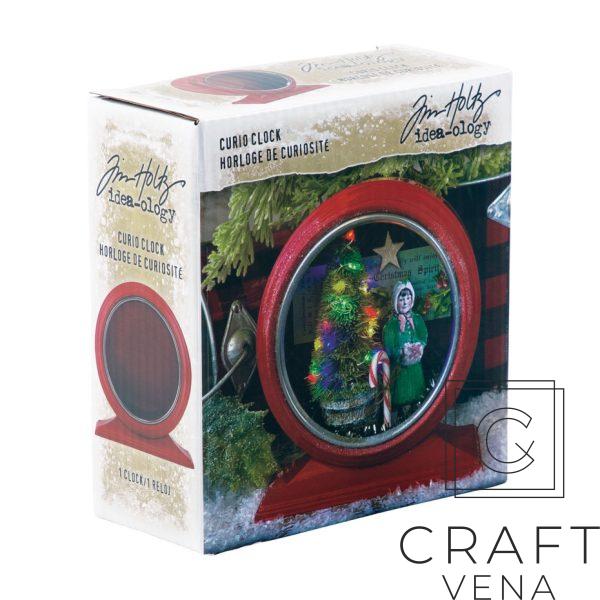 TH94282 budzik mixed media Curio Clock Christmas 2022