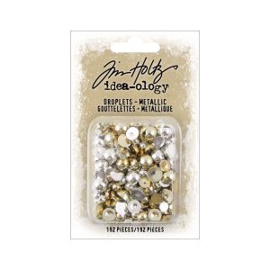 TH94289 Tim Holtz, Idea-ology; Droplets - metallic Christmas 2022