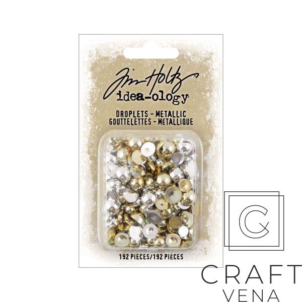 TH94289 TH94289 Tim Holtz, Idea-ology; Droplets - metallic Christmas 2022
