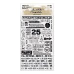 TH94296 Tim Holtz, Idea-ology; Remnant Rubs, Christmas 2022