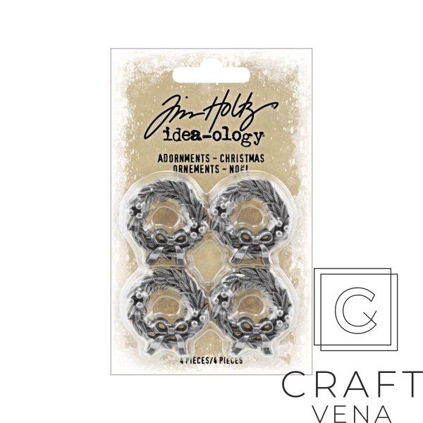 TH94300 TH94300 Tim Holtz, Idea-ology, Adornments Christmas 2022