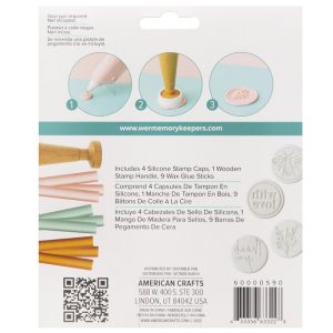 60000590 laki, zestaw do laków We R Memory Keepers Envelope Seal Kit
