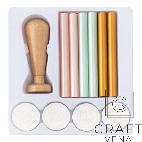 60000590 laki, zestaw do laków We R Memory Keepers Envelope Seal Kit