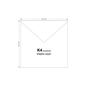 KOPE-K4-GŁAD-115G-CELESTE koperta K4 niebieska