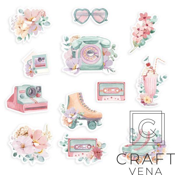 P13-HAV-33 zestaw die cuts P13 Have fun