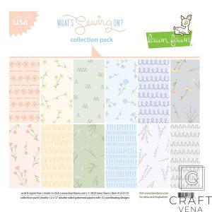 LF3119 Lawn Fawn; What's Sewing On?
