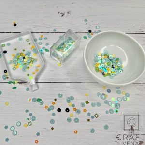 MD-027 Craftvena mixvenki, cekiny Jak w niebie
