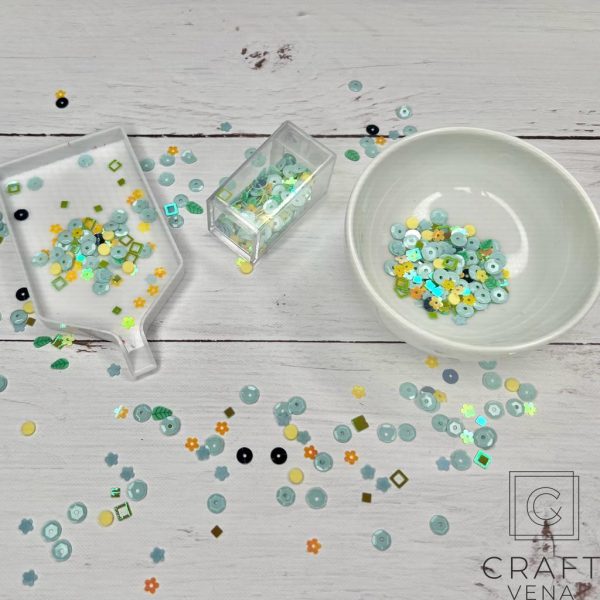 MD-027 MD-027 Craftvena mixvenki, cekiny Jak w niebie