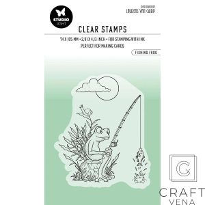 BL-ES-STAMP458 stempel Studio Light żaba