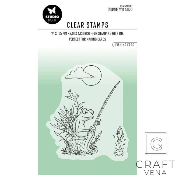BL-ES-STAMP458 stempel Studio Light żaba