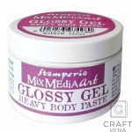K3P43 glossy gel, heavy body paste, Stamperia