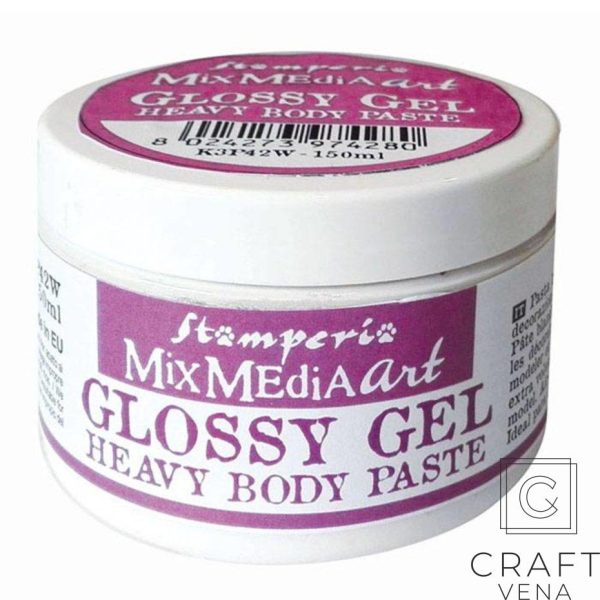 K3P43 K3P43 glossy gel, heavy body paste, Stamperia