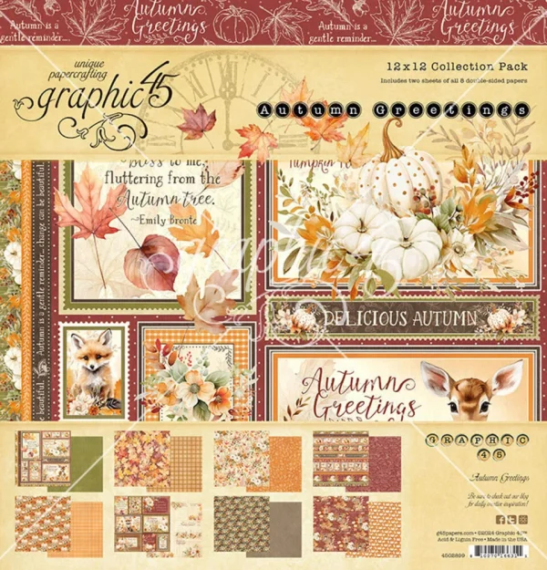 4502899 Graphic45 Autumn Greetings