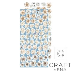 Zestaw dodatków, Craft O'Clock, Something Blue, MIX 15,25x31,5 cm - obrazek 4