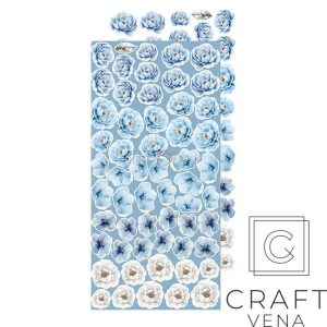 Zestaw dodatków, Craft O'Clock, Something Blue, MIX 15,25x31,5 cm - obrazek 5