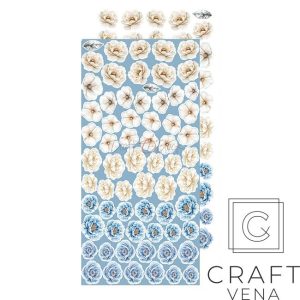 Zestaw dodatków, Craft O'Clock, Something Blue, MIX 15,25x31,5 cm - obrazek 6