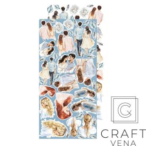 Zestaw dodatków, Craft O'Clock, Something Blue, MIX 15,25x31,5 cm - obrazek 12