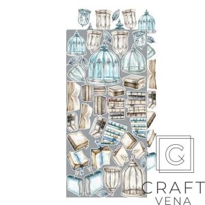 Zestaw dodatków, Craft O'Clock, Something Blue, MIX 15,25x31,5 cm - obrazek 14