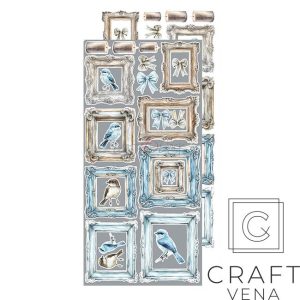 Zestaw dodatków, Craft O'Clock, Something Blue, MIX 15,25x31,5 cm - obrazek 20