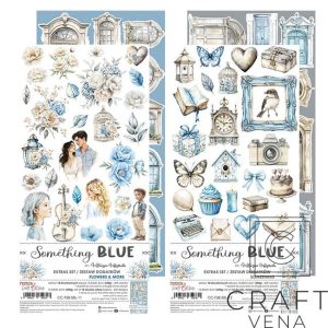 Zestaw dodatków, Craft O'Clock, Something Blue, MIX 15,25x31,5 cm - obrazek 3