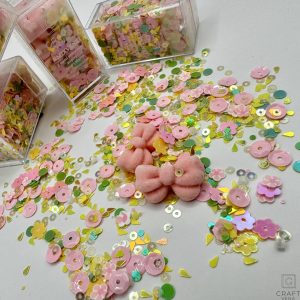 Mixvenki Craftvena, srebrne, 22 ml pojemność, dedykowane kolekcji Blossom Serenity - obrazek 2
